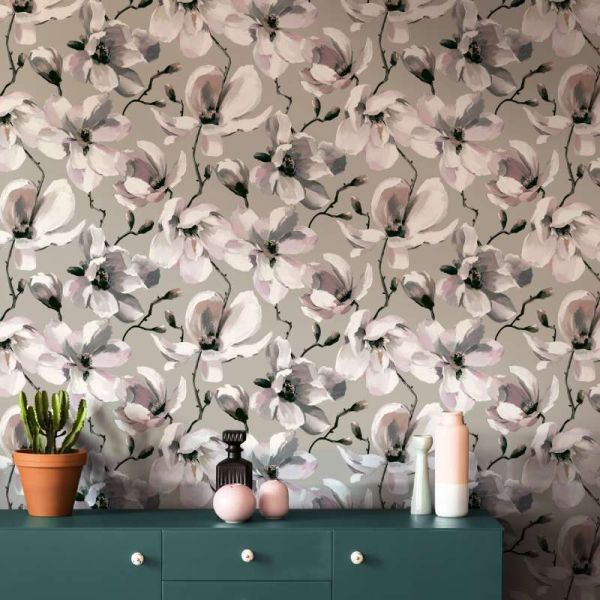 Watercolour Floral Wallpaper