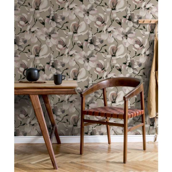 Watercolour Floral Wallpaper