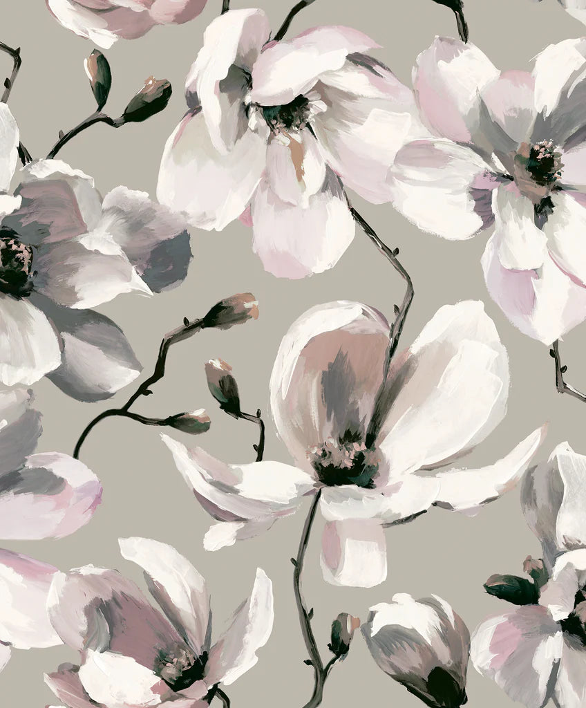 Watercolour Floral Wallpaper – Layered Design