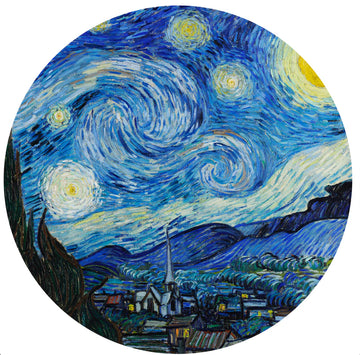 Starry Night Circle Wallpaper