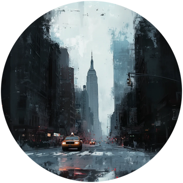 Empire State Circle Wallpaper