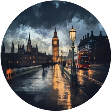London Circle Wallpaper