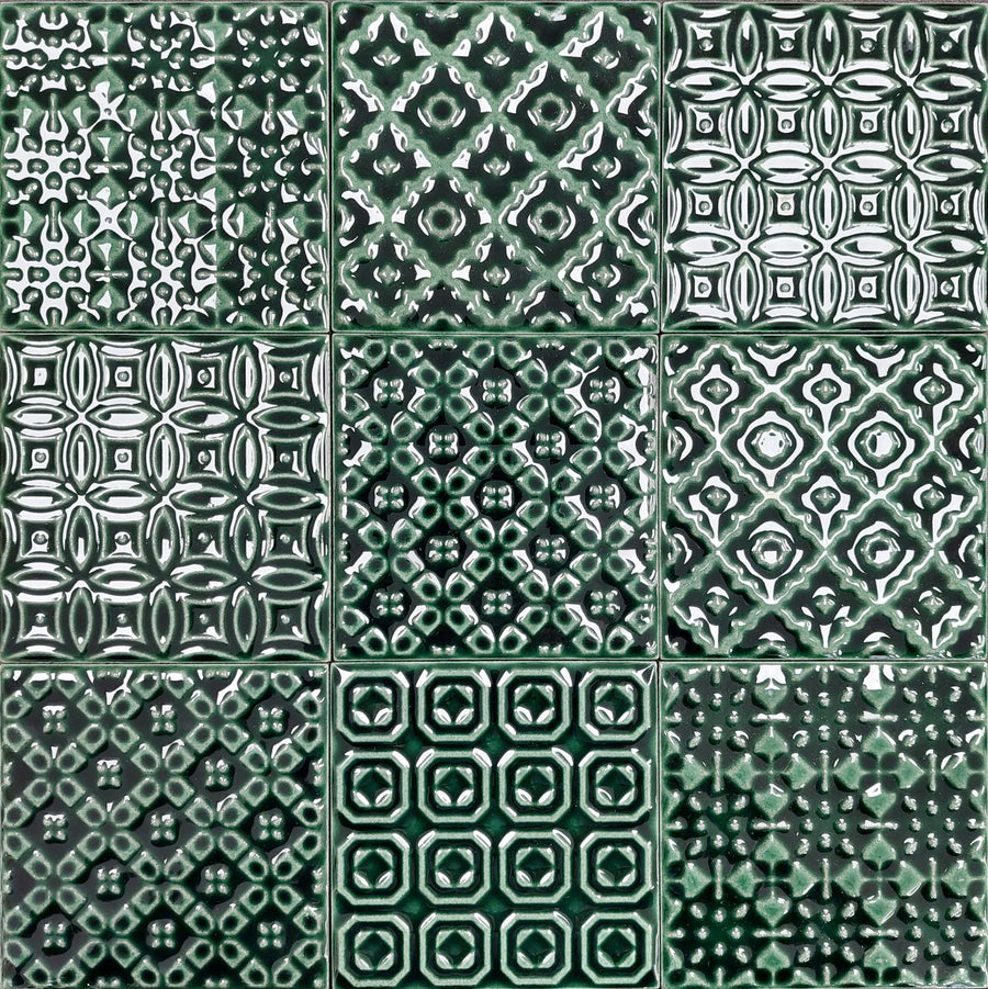 Marrakesh Collection 9.5x9.5 – Layered Design
