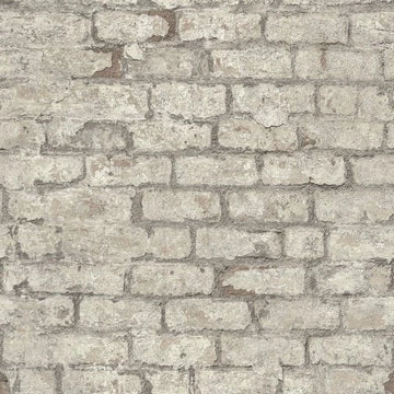 Beige Brick Wallpaper